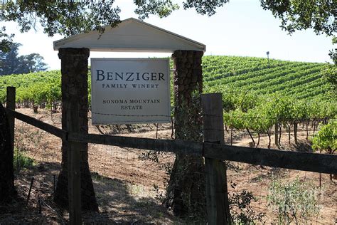 Benziger Winery In The Sonoma California Wine Country 5d24593
