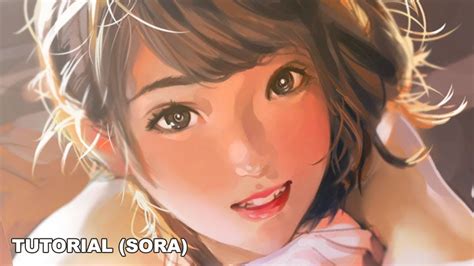 How To Paint Realistic Manga Portraits Sora Youtube