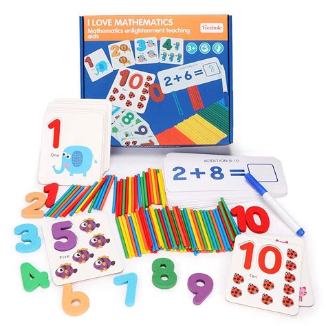 Buy Fergio Math Counting Flash Cards Number Learning Gamematching
