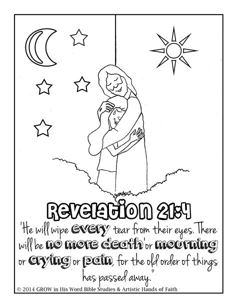 Revelation 21 Coloring Page