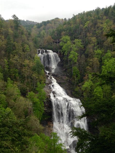 Upper Whitewater Falls Nantahala Forest Nc Tallest Waterfall East Of