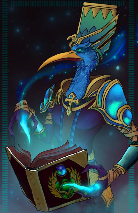 Created at the dawn of time, he held great power which others. Thoth, God of Wisdom Fanart : Smite