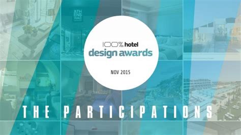 100 Hotel Design Awards Participating Projects Gtp Headlines