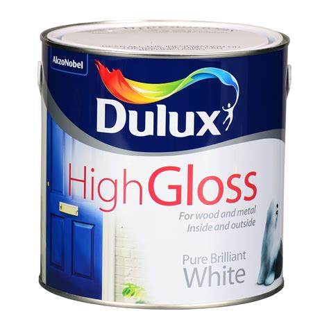 Dulux High Gloss Brilliant White 25l