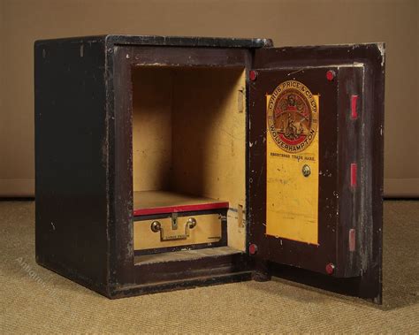 Antiques Atlas Steel Safe With Key By Cyrus Price And Co C1890