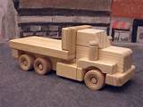 Photos of Wood Toy Trucks