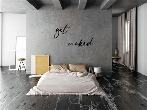 Get Naked Metal Wall Decor Metal Bathroom Art Metal Wall Etsy