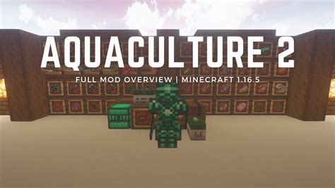 Aquaculture 2 Full Mod Overview Minecraft Java 1 16 5 YouTube