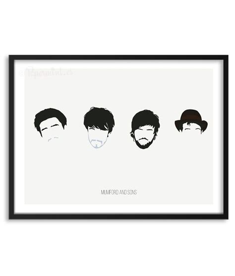 Póster Mumford And Sons Mumford And Sons Poster Ilustraciones