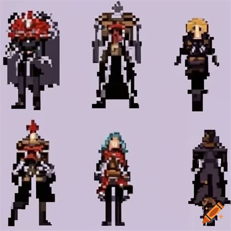 Pixel Art Of A Character In Castlevania Style On Craiyon