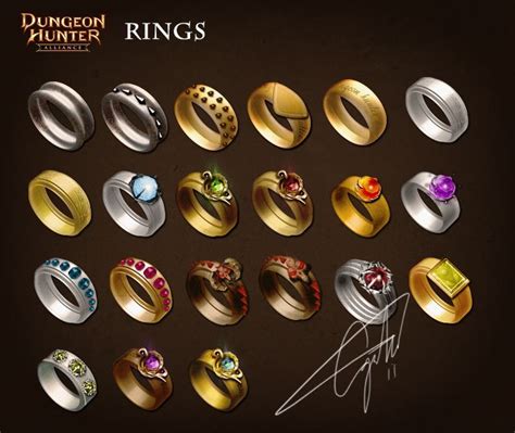 แหวนวงแหวนใหม่ทั้งหมดที่เพิ่มเข้ามาในเกม Dungeon Hunter Alliance