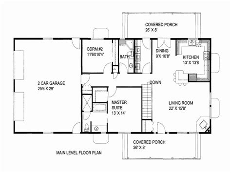 Inspiration 1500 Square Foot House Plans 2 Bedroom Top Inspiration