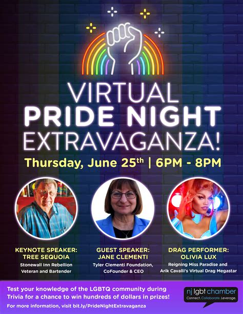 New Jersey Lgbt Chamber Of Commerce “pride Month Celebrations Go Virtual In New Jersey