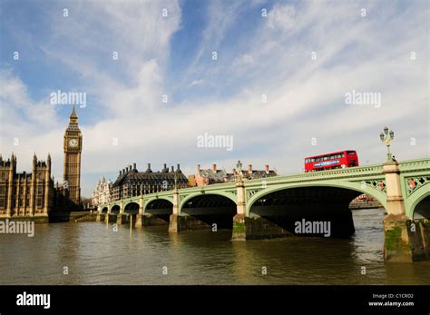 Westminster Bridge And Big Ben London England Uk Stock Photo Alamy