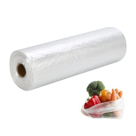 Sjpack Food Storage Bags 12 X 16 Plastic Produce Bag On A Roll