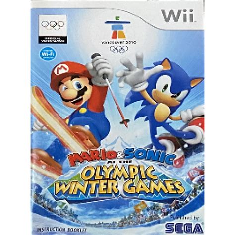 Mario And Sonic At The Olympic Winter Games Pal Мануал для Wii купити