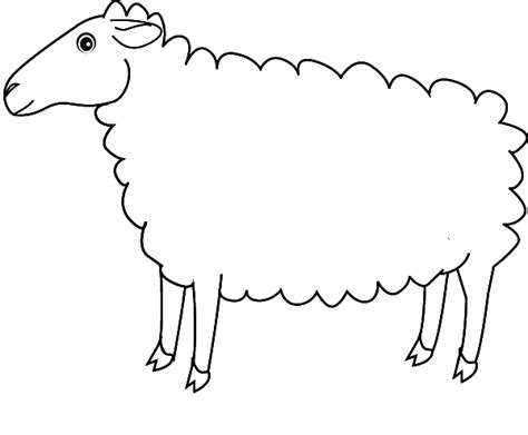 Coloriage Mouton Animaux Dessin Colorier Coloriages