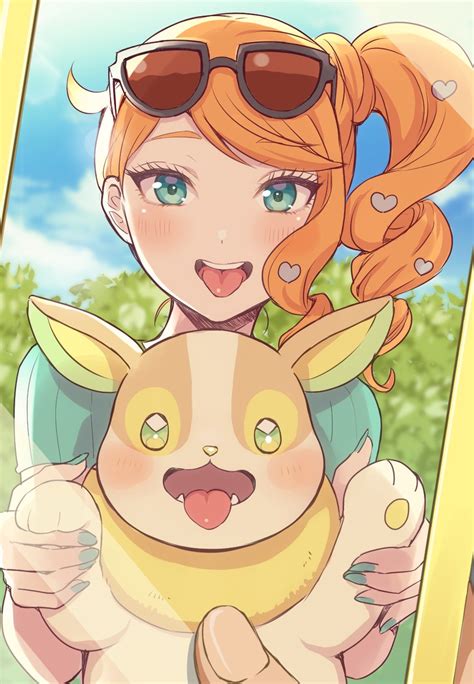 Sonia And Yamper Pokemon And 1 More Drawn By Nokataro Danbooru