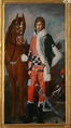 Painting of father of Napoleon Achille Murat with his horse at Old St ...