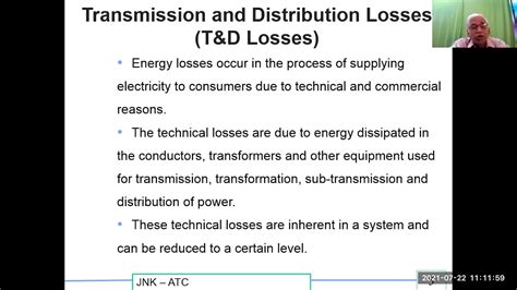 AT C Losses Aggregate Technical And Commercial Losses T D Losses