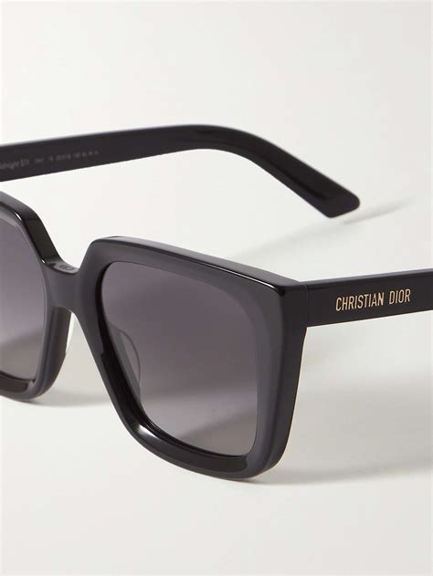 Dior Eyewear Diormidnight S1i Oversized Square Frame Acetate Sunglasses Net A Porter