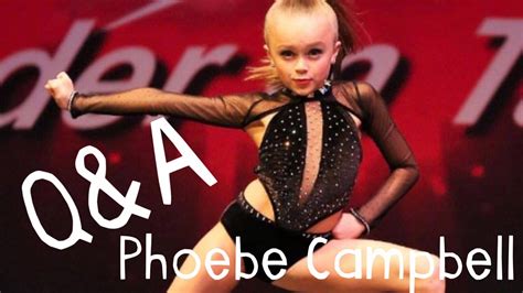 Get To Know Phoebe Campbell Youtube