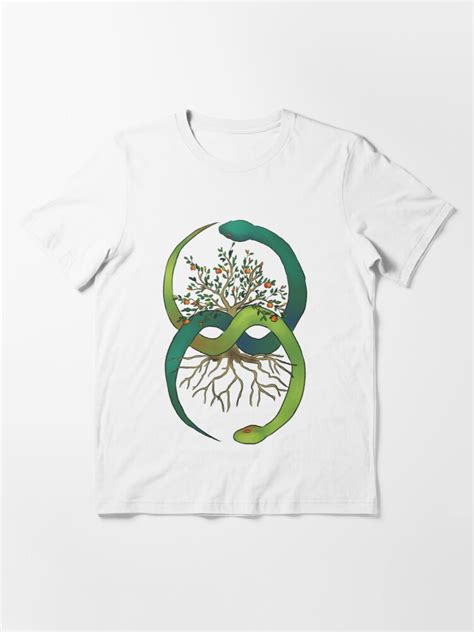 Ouroboros Tree Of Life T Shirt For Sale By Wieskunde Redbubble