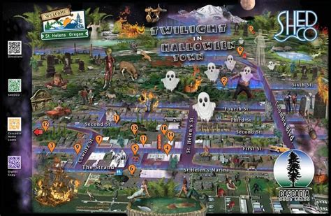 Halloween Town Map Halloween Town Town Map Halloween