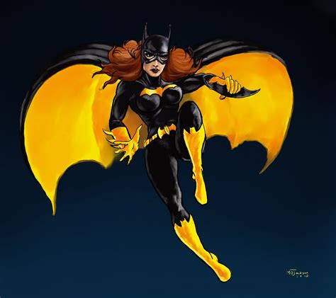 M D Jackson Art Batgirl