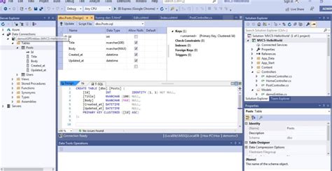 Crud Operation In Asp Net Mvc Ado Ms Sql Using Visual Studio Tutorial With Example For