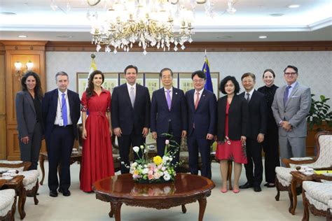 Desantis Talks Trade With South Korean Officials