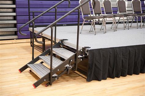 Folding Adjustable Stairs Stage Stairs Stageright