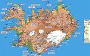 Mapas Imprimidos de Islandia con Posibilidad de Descargar