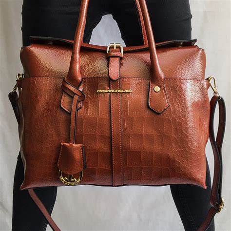 Tan Leather Handbag Original Ireland