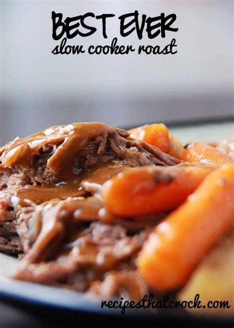 Top round roast recipe slow cooker. Best Ever Slow Cooker Roast - Recipes That Crock!