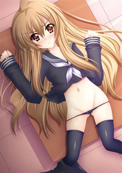 Fukunaga Yukito Aisaka Taiga Toradora Highres 00s 1girl Black