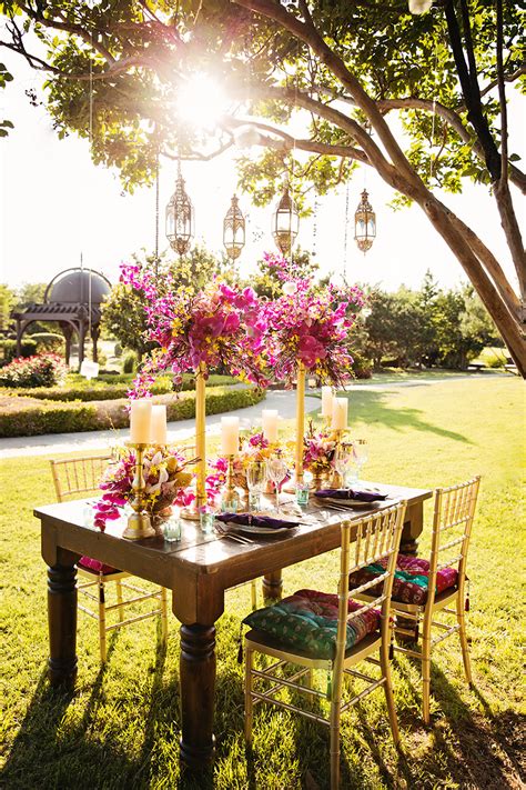 Colorful Tablescapes From Oklahoma Weddings