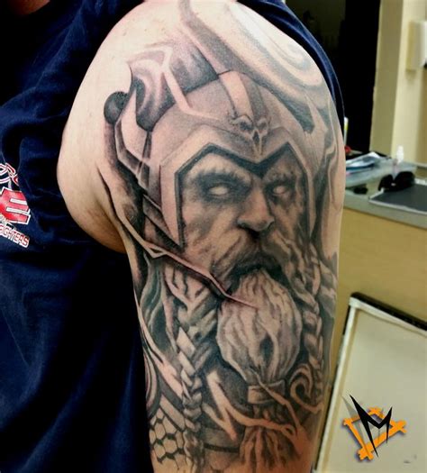 Viking Warrior Tattoos Designs