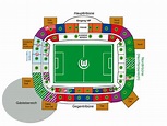 Volkswagen Arena – Sitzplan
