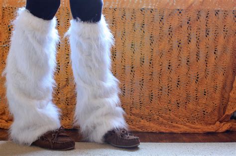 How To Make Furry Faux Fur Leg Warmers