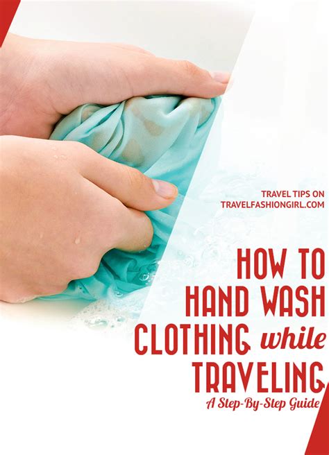 How To Hand Wash Clothing When Traveling Easy Step By Step Tutorial