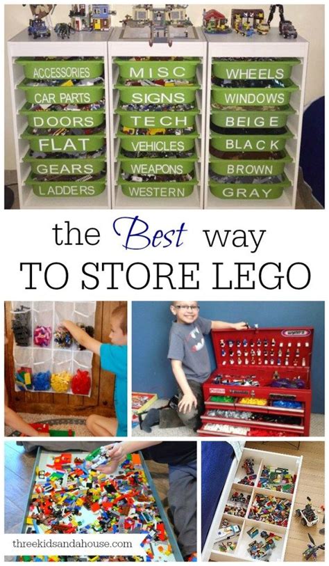 The Best Way To Store Lego Lego Storage Organization Lego