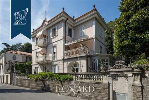Art Nouveau Villa For Sale On The Shores Of Lake In Laglio Lombardy