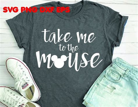 Take Me To The Mouse Svg Disney Svg Mickey Mouse Svg Etsy