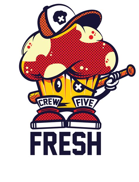 Crew Five Fresh Tee by Jason Arroyo , via Behance | Graffiti characters, Graffiti drawing ...