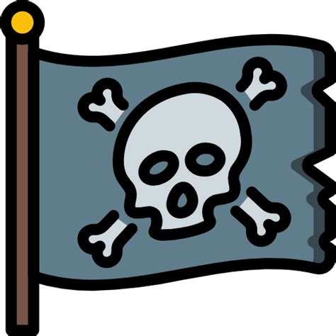 Bandera Pirata Iconos Gratis De Banderas