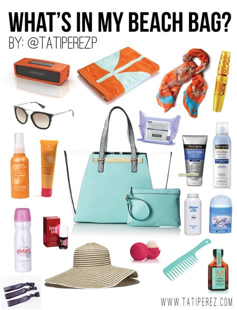 Beach Bag Essentials What To Bring To The Beach Beach Must Haves