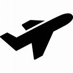 Plane Icon Taking Airplane Icons Sign Flight