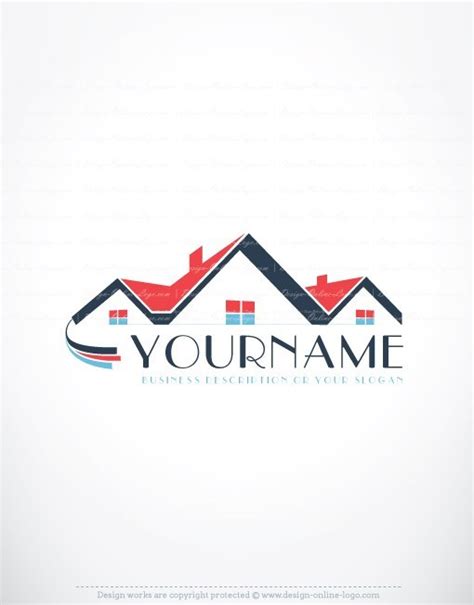 Exclusive Design House Real Estate Logo Compatible Free