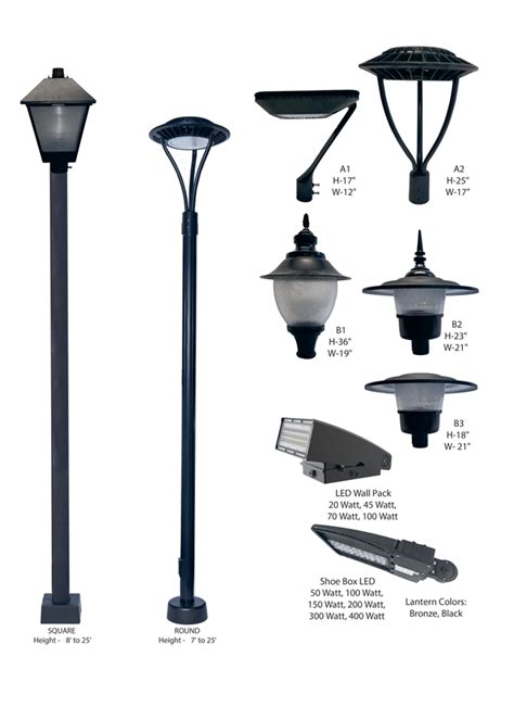 Commercial And Street Light Posts Mel Northey Co Inc